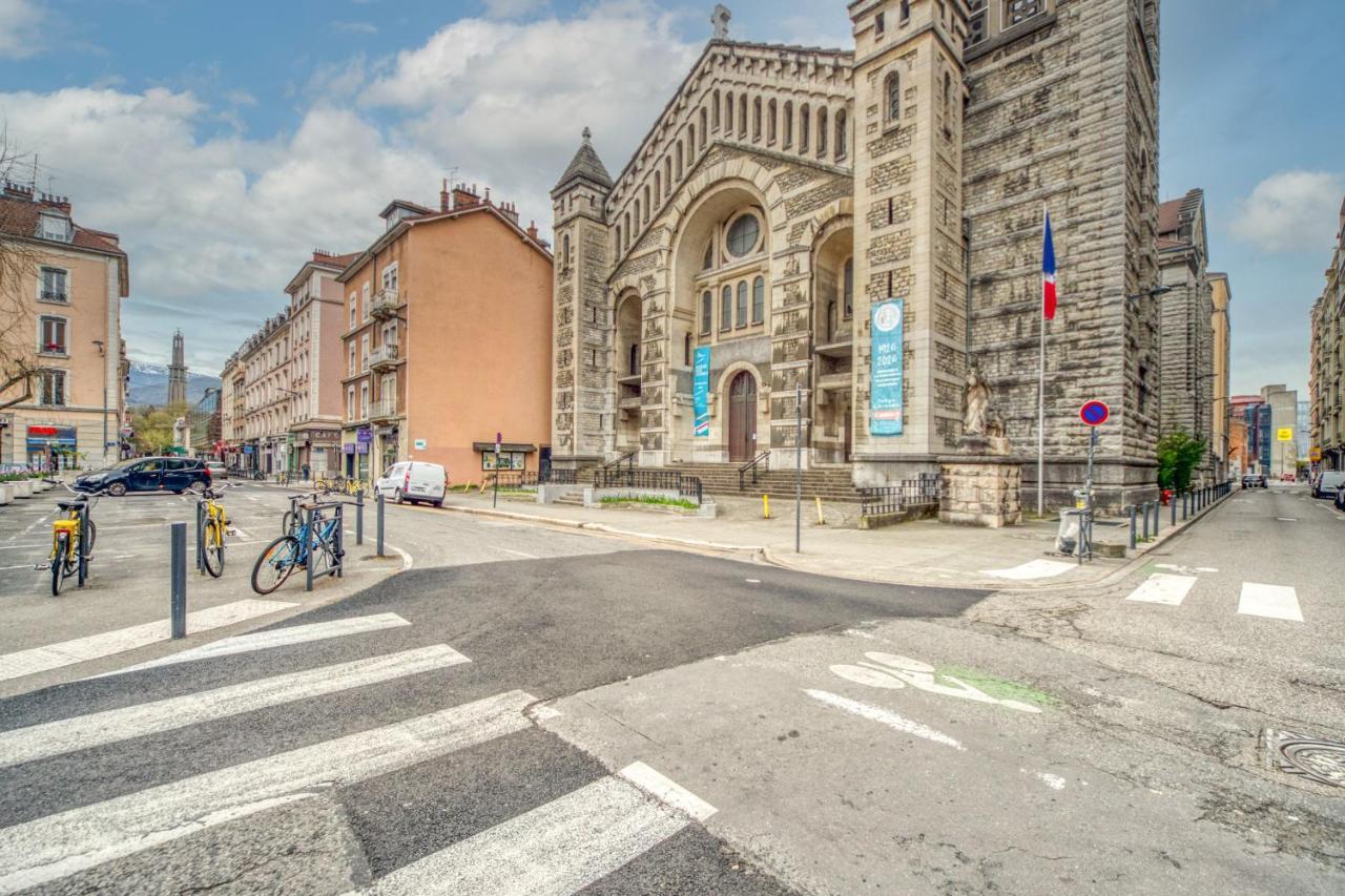 גרנובל Le Strasbourg - Centre Ville - Climatisation מראה חיצוני תמונה